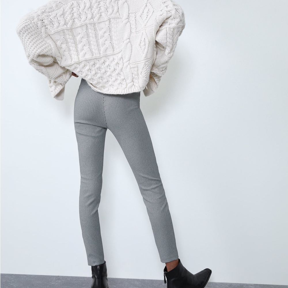 Zara Highwaisted hounds tooth Legging - Picture 2 of 11